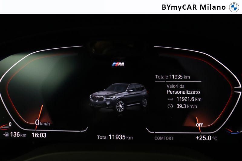 BMW X3 X3 xdrive20d mhev 48V Msport auto https://cdn.bymycar.eu/it-bo/assets/images/vehicles/vo/5003/BMW-X3-G01-2021-jpg-13.jpg