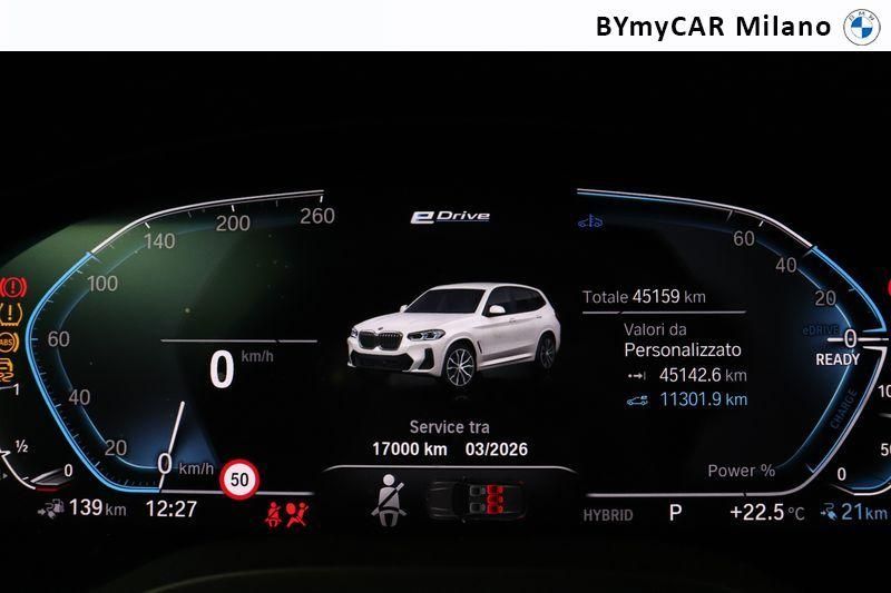 BMW X3 X3 xdrive30e Msport auto https://cdn.bymycar.eu/it-bo/assets/images/vehicles/vo/5155/BMW-X3-G01-2021-jpg-12.jpg