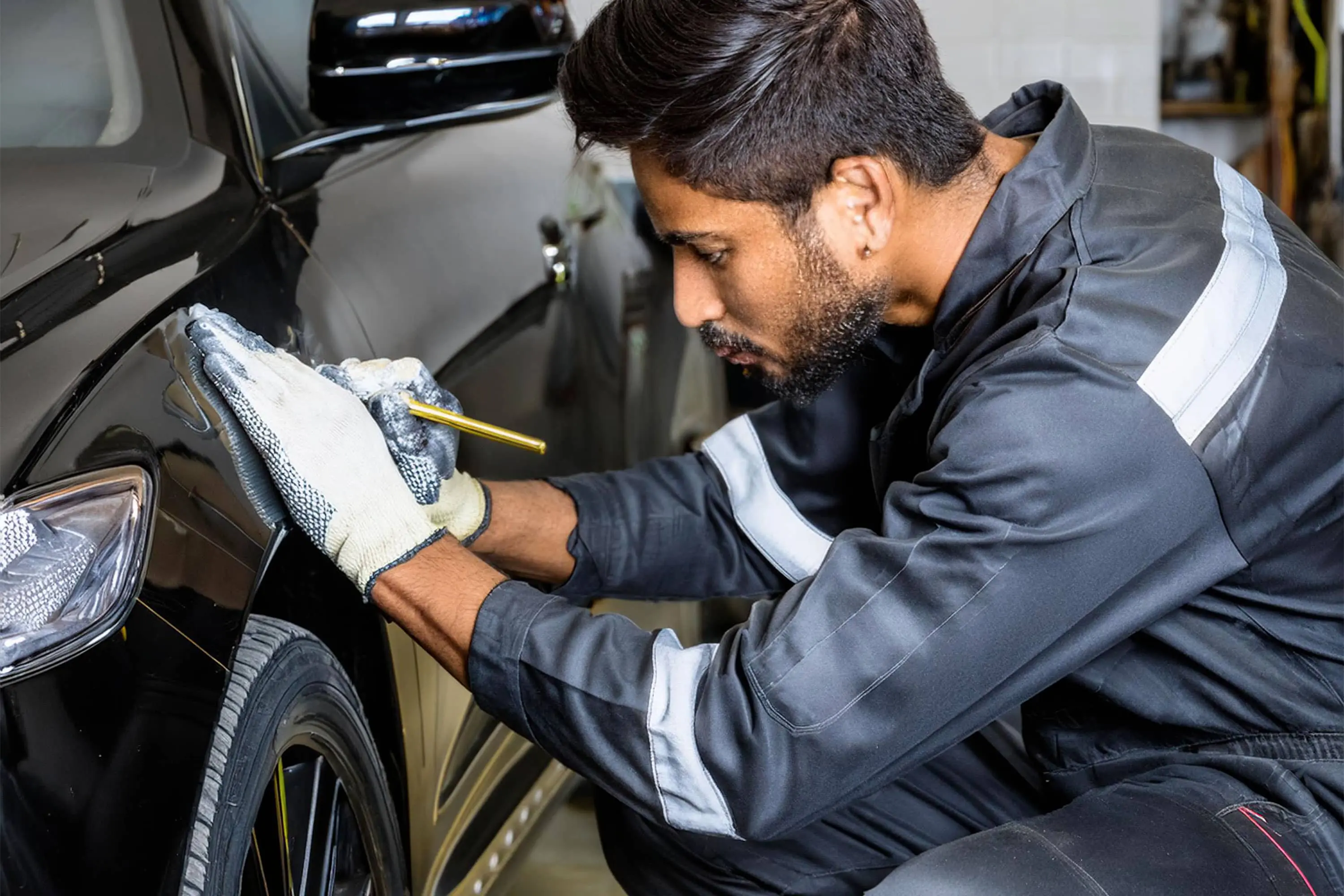 Comment enlever un enfoncement sur la carrosserie ?